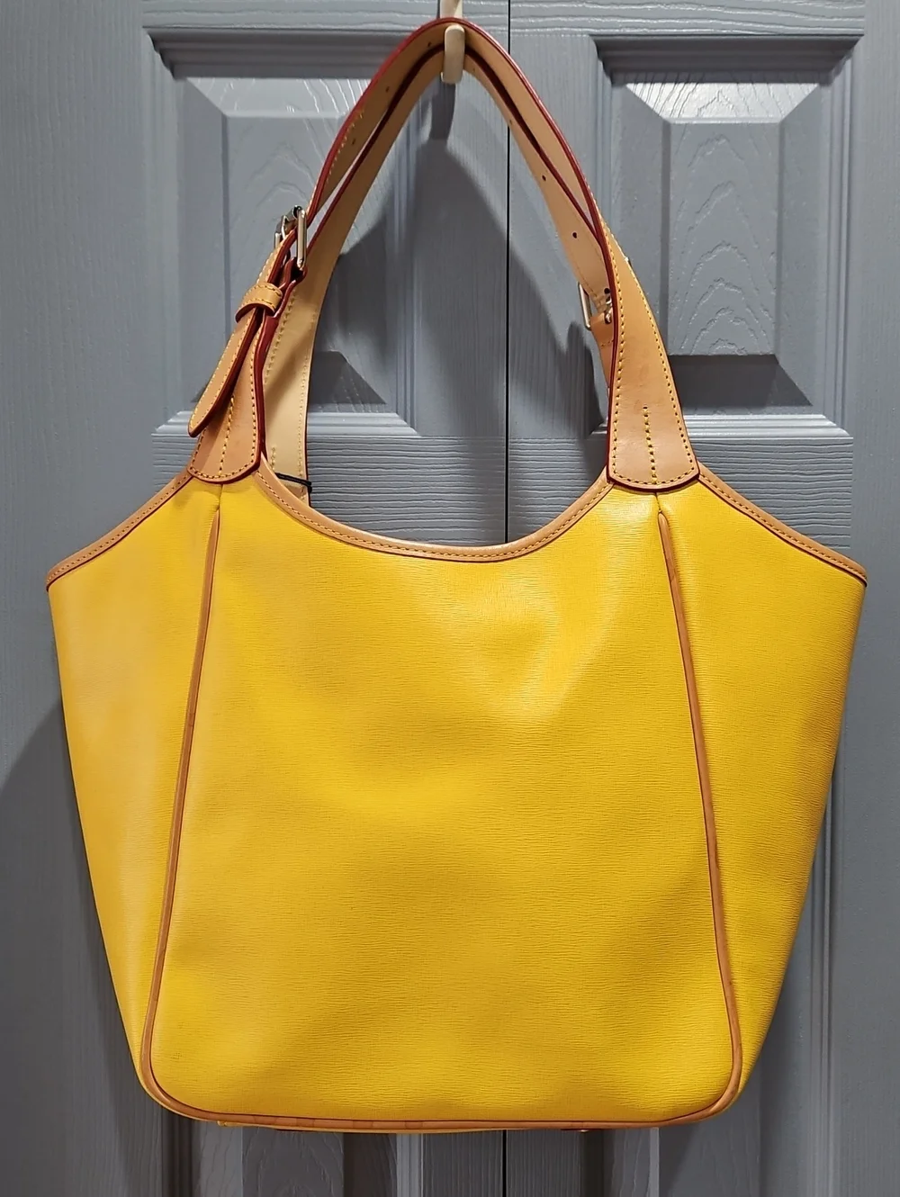 Dooney & Bourke 'Maddie' Saffiano Leather Dandelion Hobo Bag